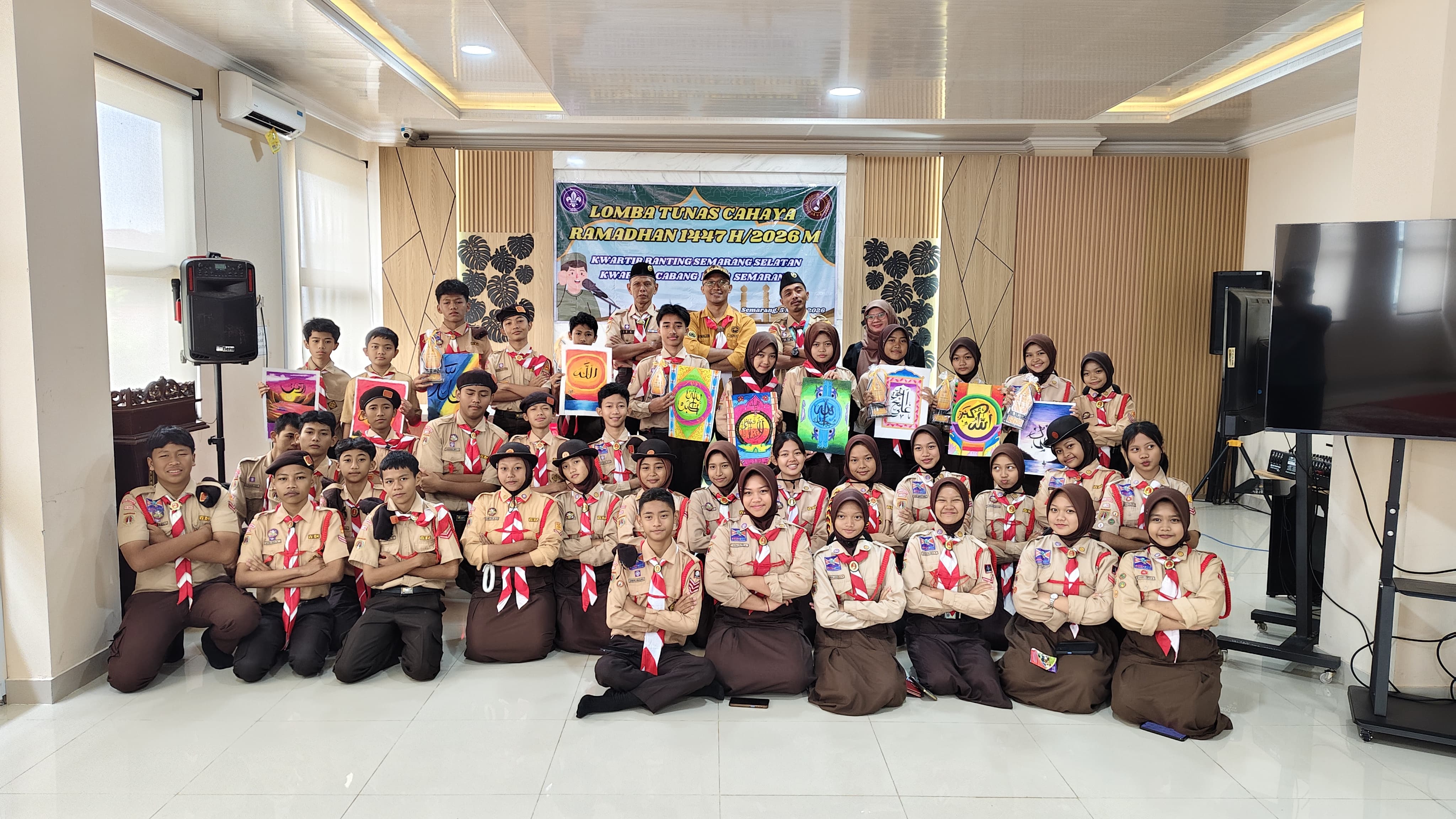 Tunas Cahaya Ramadan Semarakkan Semangat Pramuka Semarang Selatan